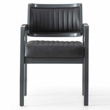 Olivia Black Accent Chair