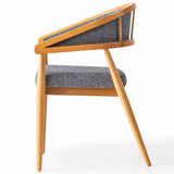 Tiger Grey Boucle Chair