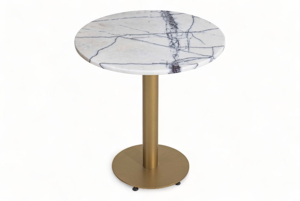 Antarktika Okrugli blagovaonski stol od bijelog mramora