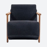 Bold Black Accent Chair