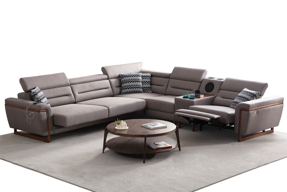 Diamond Recliner Corner Sofa