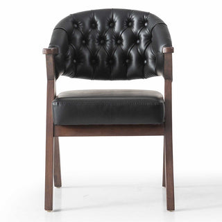Escade Black Accent Chair