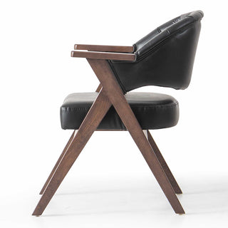 Escade Black Accent Chair