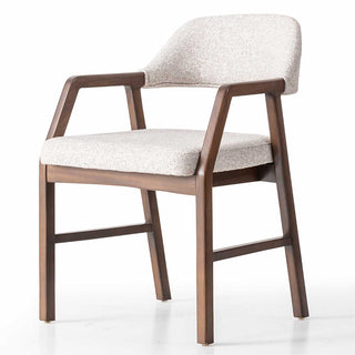 Magna Ivory Boucle Chair