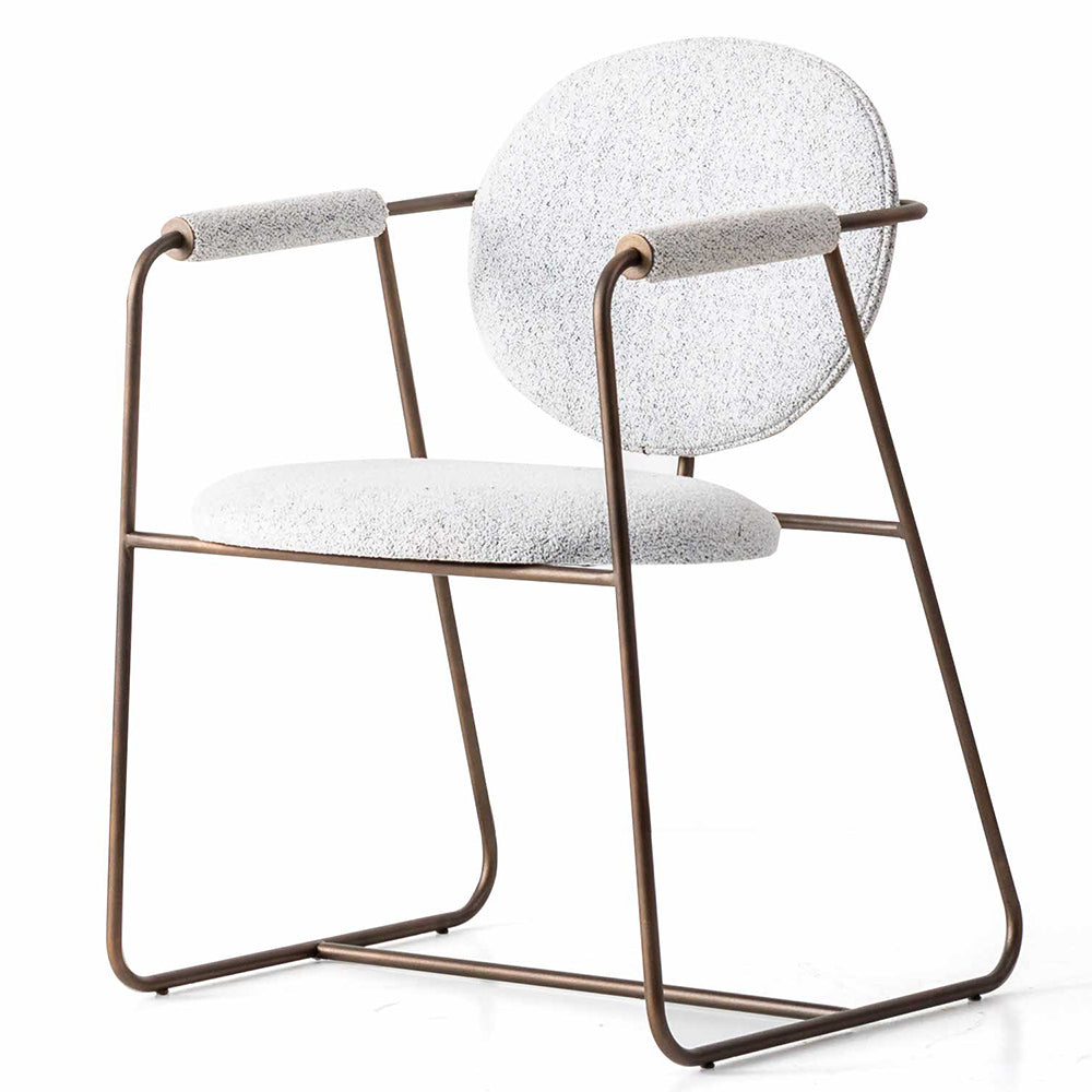 Missi Grey Boucle Chair