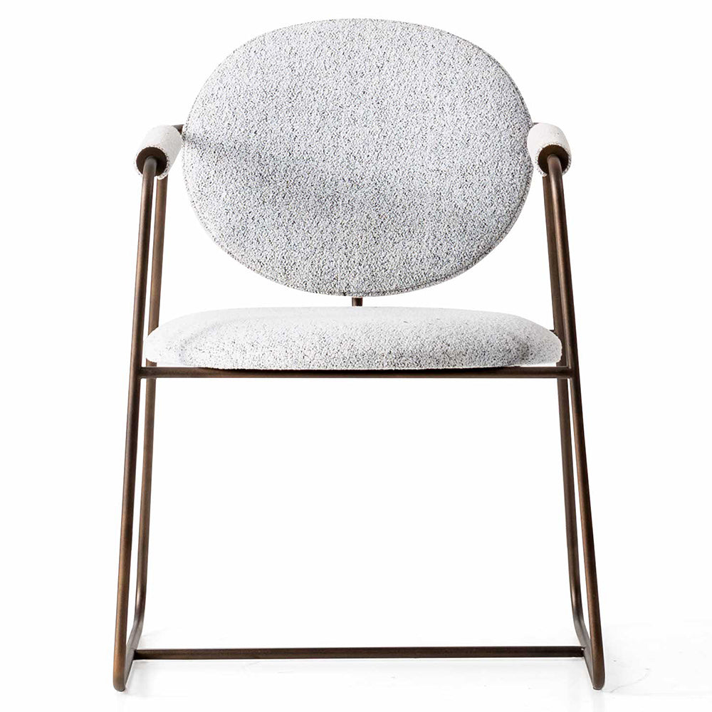 Missi Grey Boucle Chair