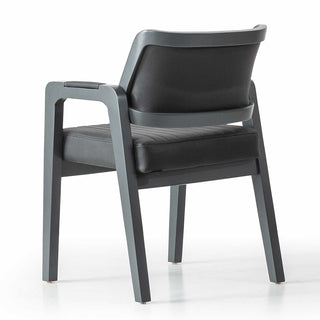 Olivia Black Accent Chair