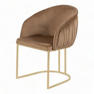 Zeus Gold Dining Chair