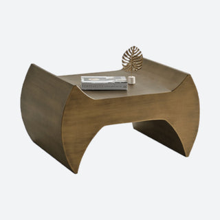 Bronzový konferenční stolek ve tvaru W
