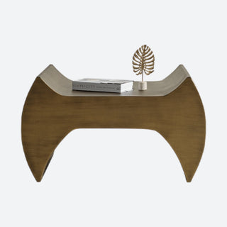 Bronzový konferenční stolek ve tvaru W