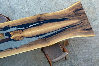 Canyon Resin trpezarijski sto