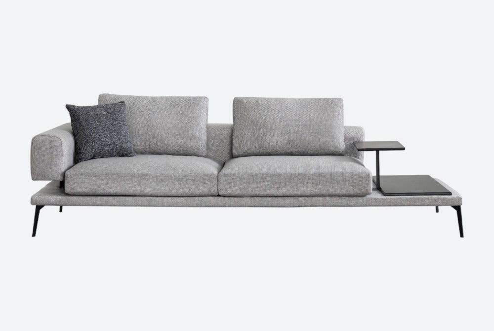 Fendi 3θέσιος καναπές με 1 βραχίονα