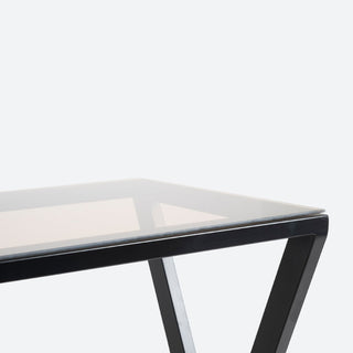 Table console noire Zurich